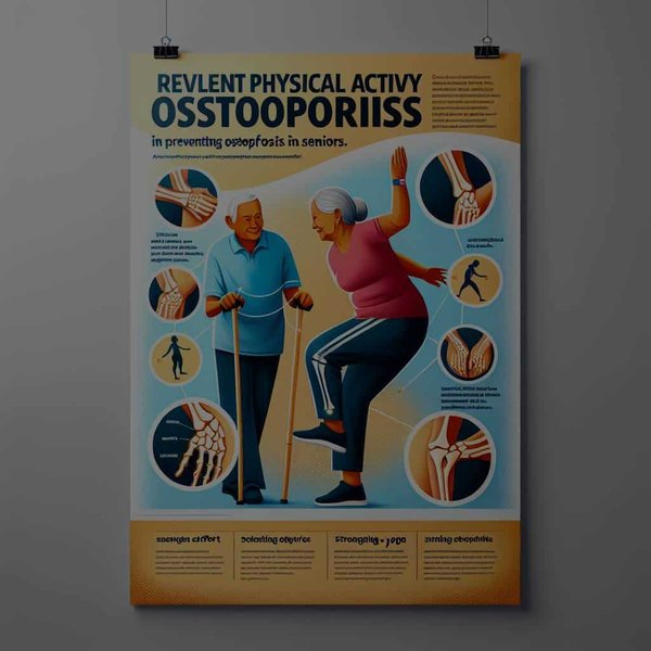 Quelle est l'importance de l'activité physique régulière pour la prévention de l'ostéoporose chez les seniors ?